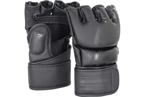 Перчатки ММА BoyBo Stain BGM311, Флекс, черный