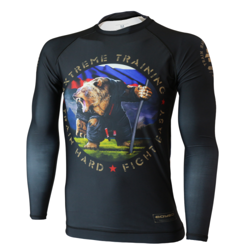 Рашгард для MMA BoyBo Russian bear, детский Рашгард для MMA BoyBo Russian bear, детский