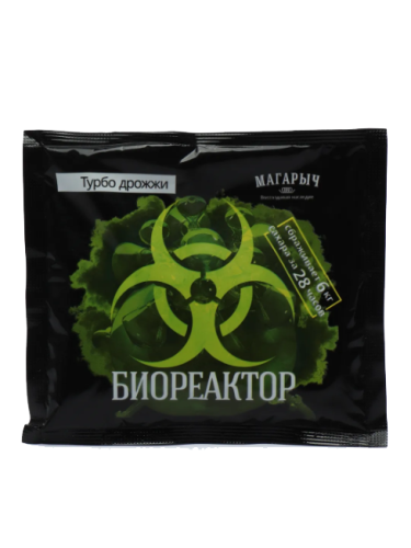 Купить спиртовые турбо дрожжи магарыч "биореактор" 165гр. по низким ценам в интернет-магазине tovarysam.ru  в Самаре.