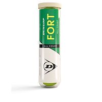 Купить мяч теннисный dunlop fort all court 4b, 601607, уп.4 шт,одобр.itf, сукно, нат.резина, желтый по низким ценам в интернет-магазине tovarysam.ru  в Самаре.