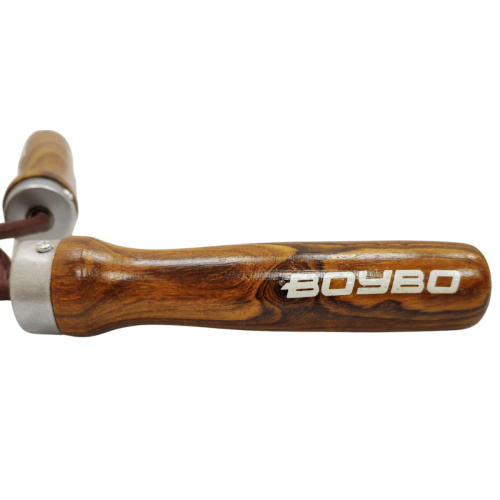 Купить скакалка boybo шнур-кожа, дерев. ручки по низким ценам в интернет-магазине tovarysam.ru  в Самаре. фото 5