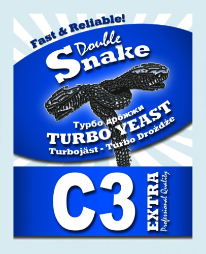 Купить турбо дрожжи doublesnake c3 90гр по низким ценам в интернет-магазине tovarysam.ru  в Самаре.