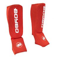 Защита голеностопа BoyBo красная х/б,BF243